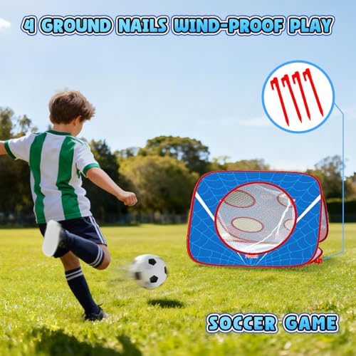 Spider Bean Bag Toss Game, Cornhole Board Outdoor Toys for Kids Age 4-12 | Outdoor Toys for Toddlers, Family Party Activity, Yard Backyard Beach Lawn Camping Game, Christmas Birthday Gift for Boys