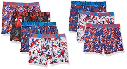 Exclusive 7-PK Athletic Boxer Briefs with Multiple Print Options sizes 4, 6, 8, 10,12
