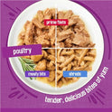 Purina Friskies Gravy Wet Cat Food Variety Pack, Poultry Shreds, Meaty Bits and  Filets - (Pack of 32) 5.5 oz. Cans