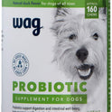 Brand - Wag Probiotic Supplement Chews for Dogs, Supports Digestive Health and Gut Flora, Natural Duck Flavor, 160 Count, Pack of 1