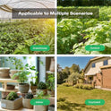 THIRDREALITY Smart Soil Moisture Sensor 3Pack,Zigbee hub Needed,Capacitive Probe,Moisture/Temperature Meter for Garden Planting,Compatible with Homey,Hubitat, SmartThings,Home Assistant