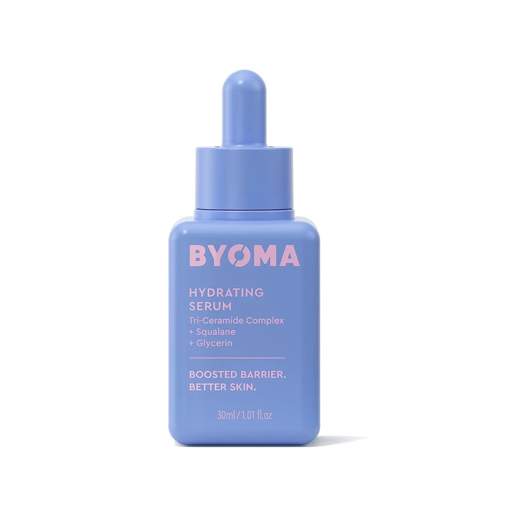 Hydrating Facial Serum with Squalane, Glycerin & Ceramides for Dewy Skin, 1 oz - Cart Shape