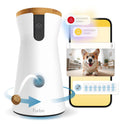 Furbo 360° Dog Camera [Subscription Required] Unlock w/Paid Plan: Home Security & Dog Safety Alerts, Rotating Pet Treat Toss, 2-Way Speaker (Low Risk, 3mo Min. Cancel Anytime)