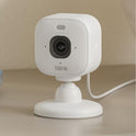 Blink Mini 2K+ (newest model) – Plug-in Home & Pet Indoor Security Camera with 2K video resolution, night vision, enhanced audio, motion detection – 2 cameras (White)