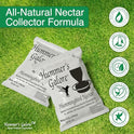 Hummer's Galore Made in USA Hummingbird Food - Ready-to-Mix Hummingbird Nectar, All-Natural Nectar Collector Formula, No Preservatives or Dyes, Makes 64 Ounces (4 Packets Included)