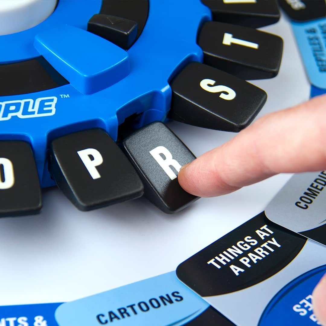 USAOPOLY The Original TAPPLE, The Fast-Paced Family Board Game,Choose a Category & Race Against The Timer to be The Last Player,Learning Word Game for Ages 8 & Up, 2-8 Players, 15-20 Minute Play Time