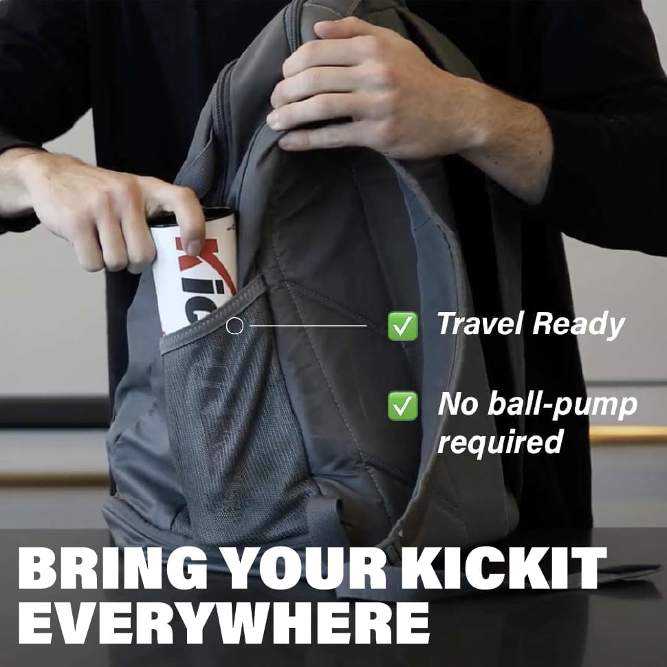 Kickit | The Original Birdie Soccer Trainer | Play Outdoors, Indoors or Backyard, Beach or Tailgate, All Ages Fun & Travel Friendly