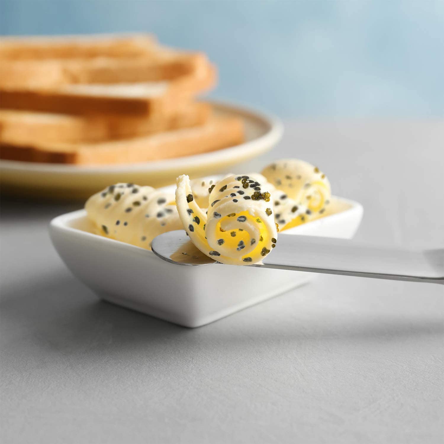 Marky’s Premium Sturgeon Caviar Butter - 3.5 oz / 100 g - 65% French Butter/ 35% Sturgeon Caviar – GUARANTEED OVERNIGHT