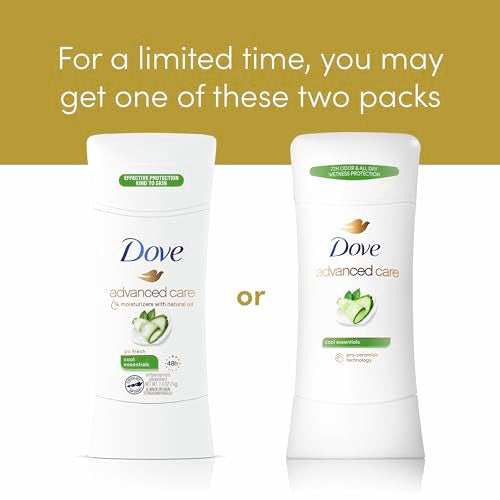 Dove Advanced Care Antiperspirant Deodorant, 4ct, 2.6oz