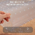 Uross Carpet Protector for Pets - Cat Scratch Guard Mat, Anti Scratch Under Door Guard, Easy to Cut Plastic, 3.6FT