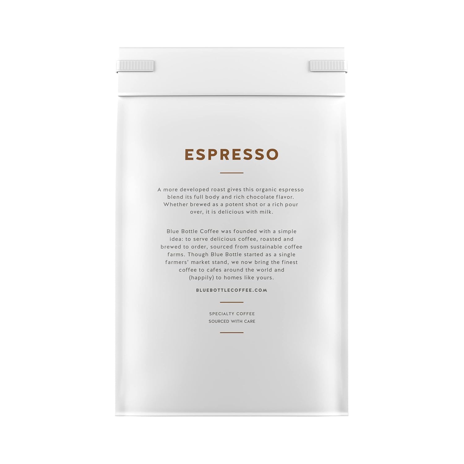 Blue Bottle Whole Bean Organic Coffee, Espresso, Dark Roast, 12 Ounce bag (Pack of 1)