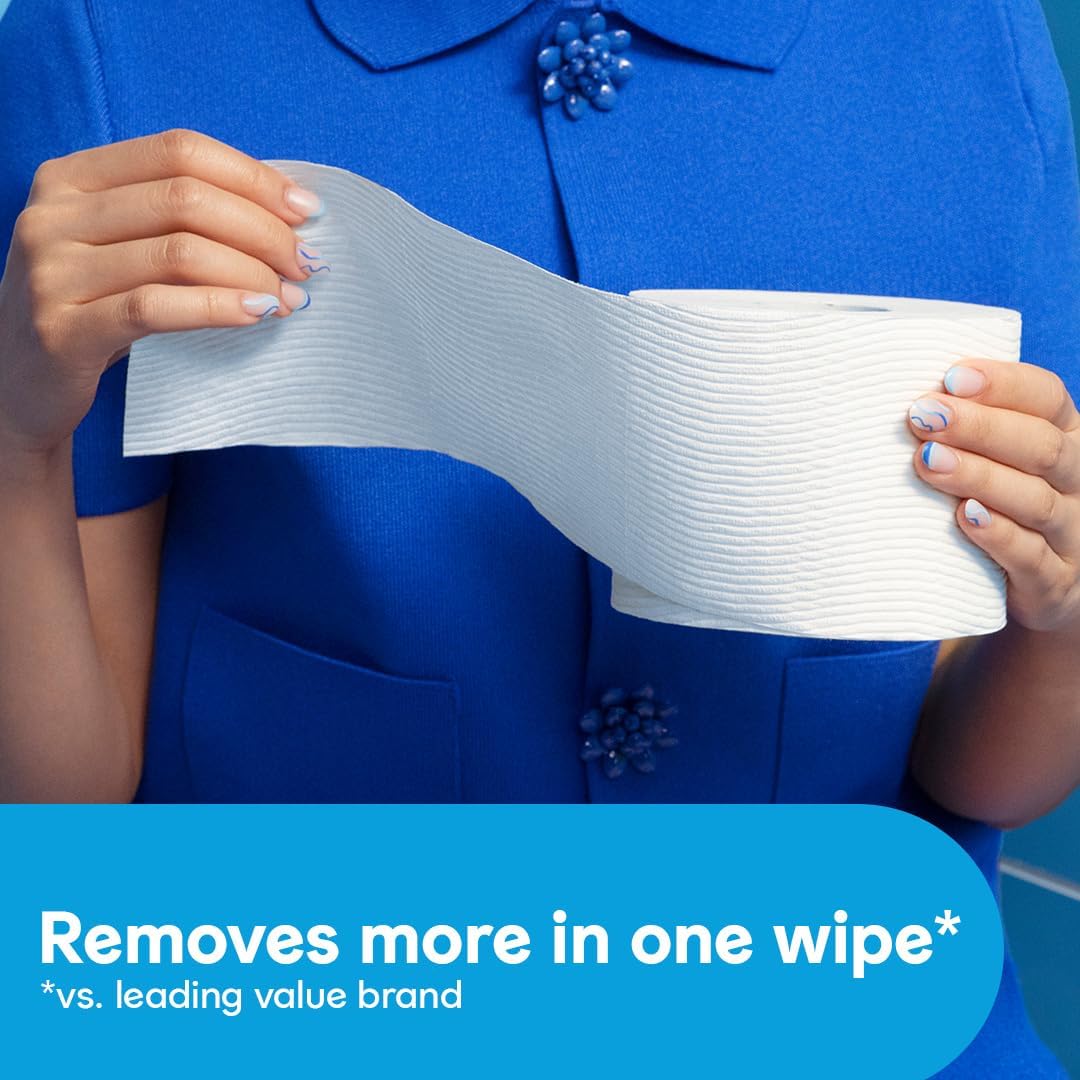 Cottonelle Ultra Comfort Toilet Paper with Cushiony CleaningRipples Texture, Strong Bath Tissue, 24 Family Mega Rolls = 108 Regular Rolls (4 Packs of 6)