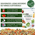 Exotic Nutrition Garden Fresh Re-Hydrate - High Calcium Dried Fruit & Vegetable Mix - for Sugar Gliders, Marmosets, Parrots, Conures, Iguanas, Turtles, Lizards, Bearded Dragons, & Other Small Pets