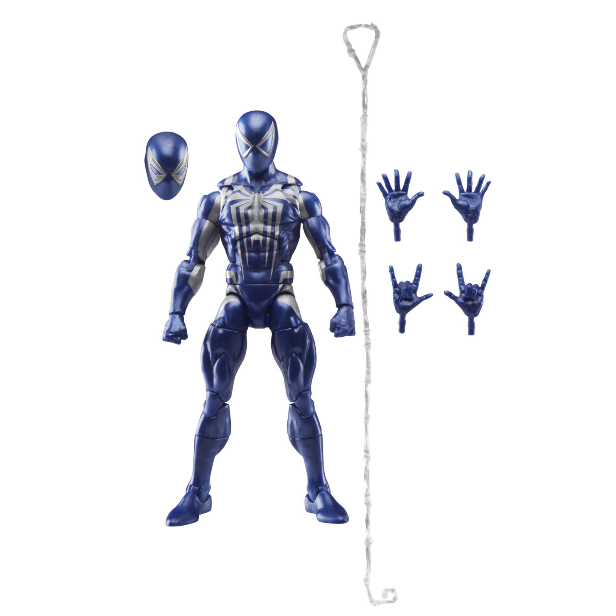 Marvel Legends Series Gamerverse Peter Parker Anti-Venom Suit Style, Spider-Man 2 Video Game-Inspired Collectible 6 Inch Action Figure