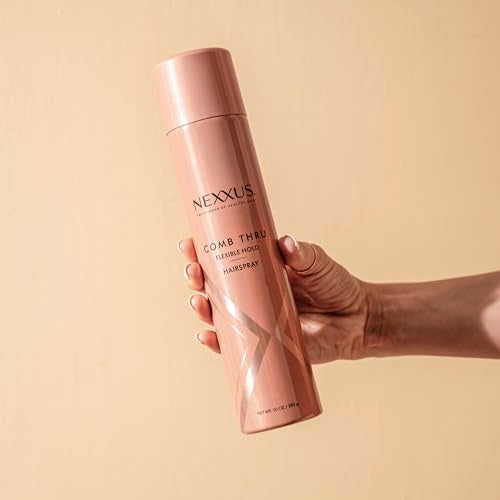 Nexxus Styling Spray Comb Thru Finish Flexible Hold Hairspray Powered by STYLEPROTECT Technology 10 oz