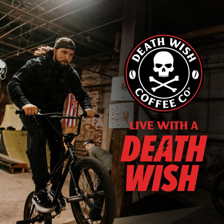 Death Wish Coffee - Dark Roast Single Serve Pods - (50 Count)