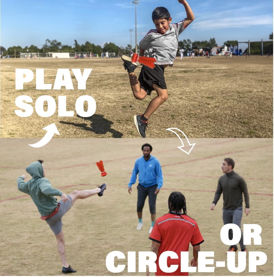 Kickit | The Original Birdie Soccer Trainer | Play Outdoors, Indoors or Backyard, Beach or Tailgate, All Ages Fun & Travel Friendly