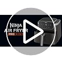 Ninja Air Fryer Pro, 5 Qt, 4-in-1, Grey, AF141 | Air fry, roast, reheat, dehydrate, 1750W, 400F max, Fits 4 lbs fries, Nonstick basket, Dishwasher-safe