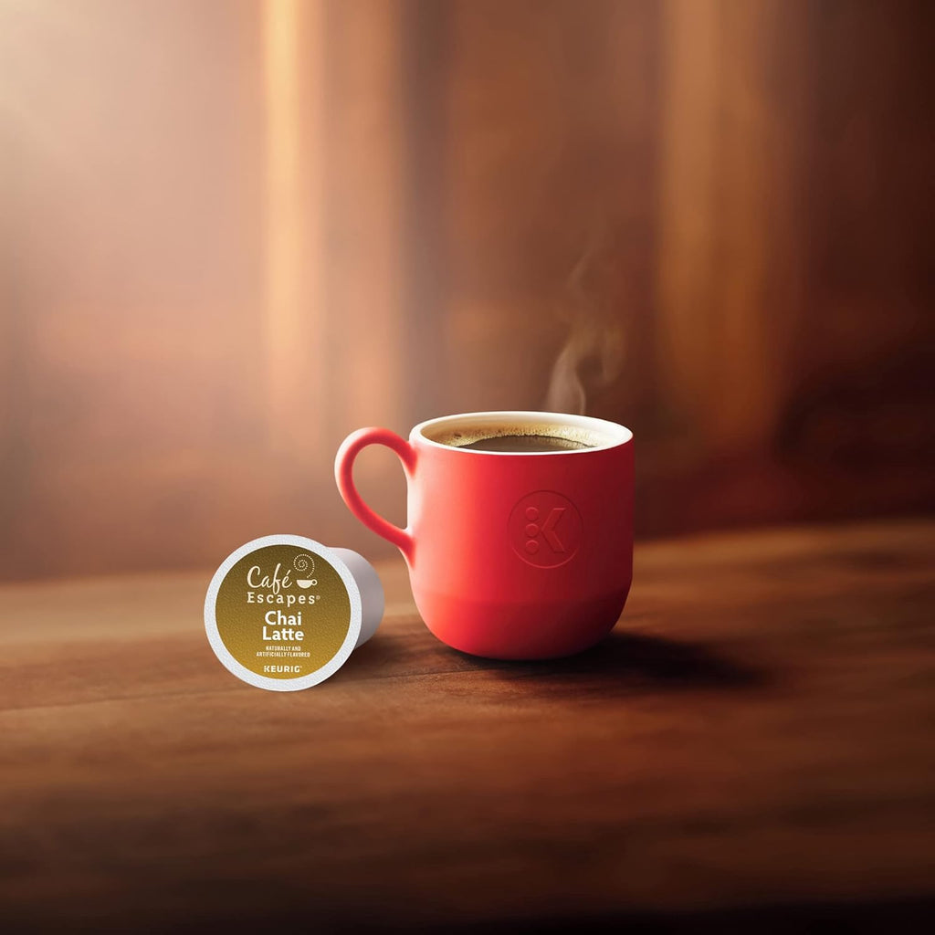 Café Escapes Chai Latte Keurig Single-Serve K-Cup Pods, 24 Count