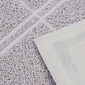 Basics Less-Mess Litter Trapping Cat Litter Box Mat, Soft on Kitty Paws, Waterproof, Scatter Control, 24" x 35", Grey