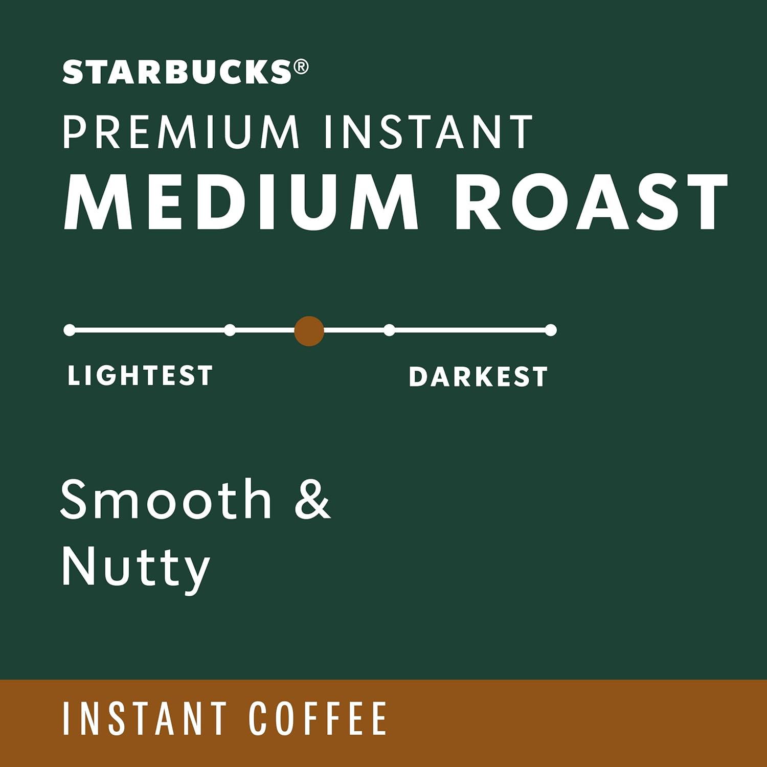 Starbucks Premium Instant Coffee, Medium Roast Coffee, Arabica Beans, Three 3.17 oz Tins