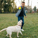VITEVER 3.5” Squeaky Dog Toy Balls (6 Colors) Puppy Chew Toys for Teething, BPA Free Non-Toxic, Spikey Dog Balls for Medium, Large & Small Dogs, Durable Toys for Aggressive Chewers