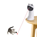 TBTeek Cat Toy, Automatic Motion-Activated, 5 Fun Patterns, 4 Speed Modes, Adjustable Light Angles, Random Rotating Trajectory, Rechargeable