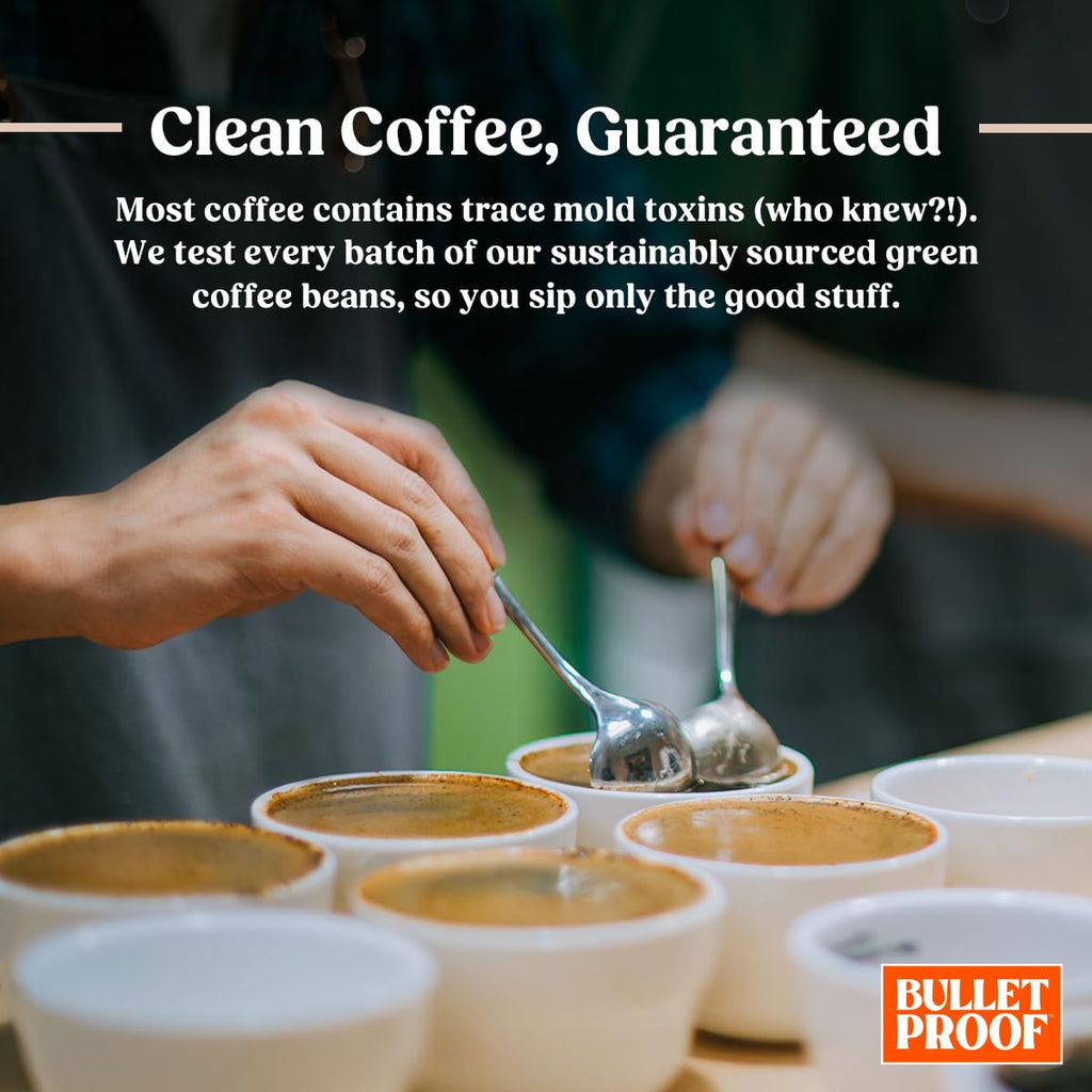 Bulletproof Original Medium Roast Ground Coffee, 12 Ounces, 100% Arabica Coffee, Clean Coffee Tested for Toxins, Packaging May Vary