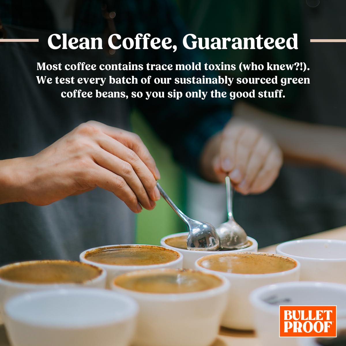 Bulletproof Original Medium Roast Whole Bean Coffee, 12 Ounces, Clean Coffee Tested for Toxins, Packaging May Vary