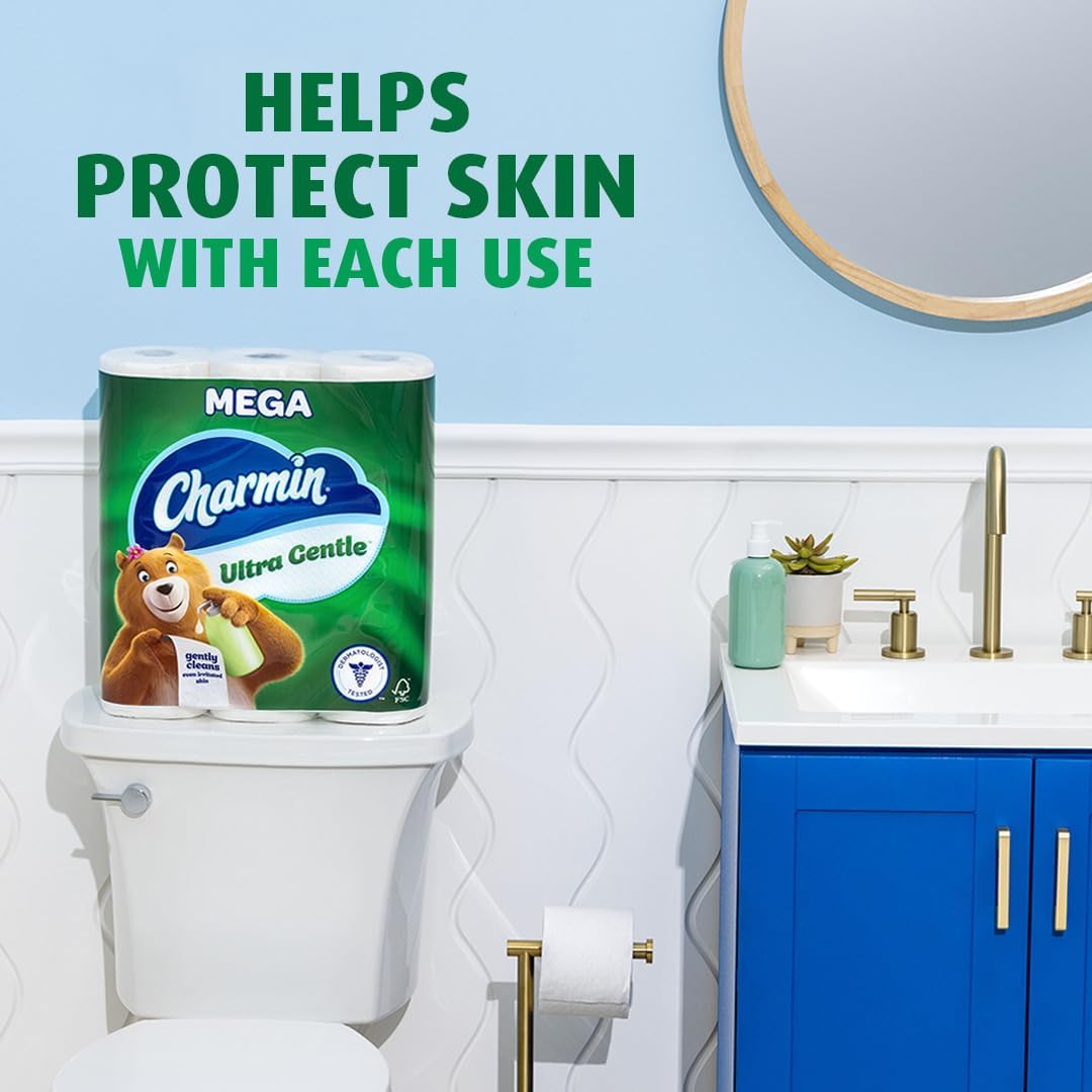 Quilted Northern Ultra Soft & Strong Toilet Paper, 18 Mega Rolls = 72 Regular Rolls, 5X Stronger, Premium Soft Toilet Tissue with Recyclable Paper Packaging