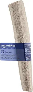 Basics Split Elk Antler, Naturally Shed, Long Lasting for Aggressive Chewers, Large (Best for Dogs 30-45 lbs) (Previously Wag)