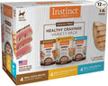 Instinct Healthy Cravings Natural Wet Cat Food Topper, Grain Free Recipe - Variety Pack, 3 oz. Pouches (Pack of 12)
