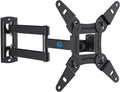 Pipishell Full Motion TV Wall Mount for Echo Show 21/15 and 13-42 Inch Flat Curved Screen TVs & Monitors, Max VESA 200x200mm up to 44lbs, TV Mount Wall Bracket with Rotation Swivel Tilt Extension