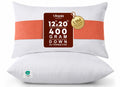 Utopia Bedding 12x20 Pillow Inserts, White Throw Pillows for Couch, 2 Pack | 100% Virgin Filling, Indoor cushion inserts for bed, sofa & couch, Supportive & fluffy decorative pillows, Set of 2, White