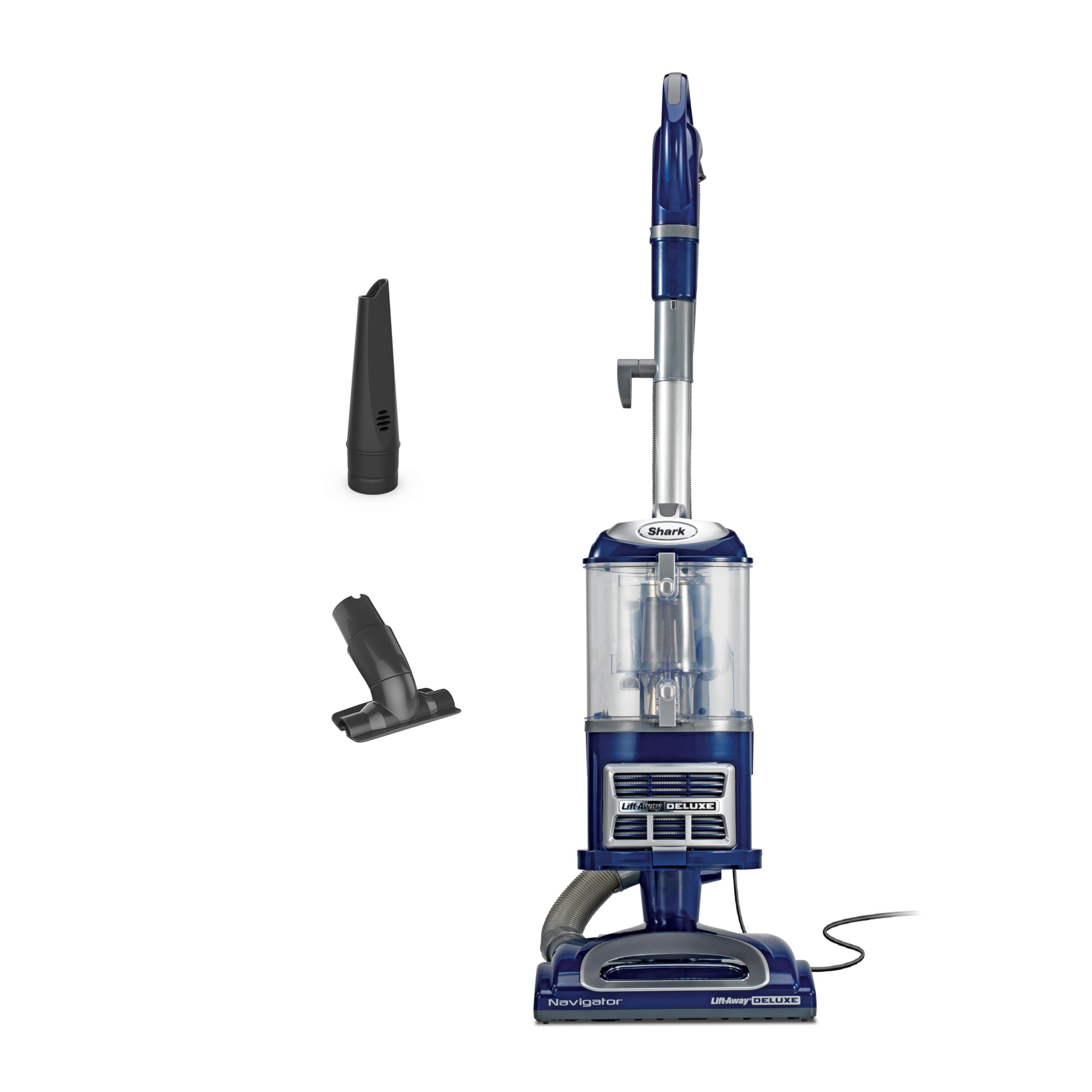Shark Navigator Lift-Away Vacuum, HEPA, Carpet and Pet Hair, Blue, NV360 | Lift-Away Pod, Carpet and Hard Floor Cleaning, Swivel Steering, Brushroll Shutoff, 0.9-Qt Dust Cup, Upholstery/Crevice Tools