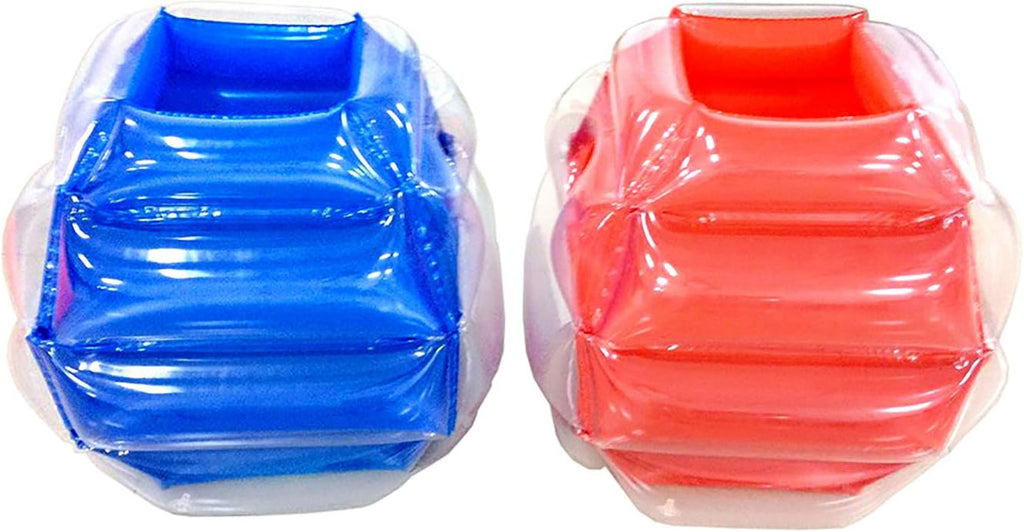 BANZAI: Bump N' Bounce Body Bumpers, A Game of Bumping & Bopping, 2 Bumpers Included in Red & Blue, Fun & Safe Cushion Inflatable Surface, For Ages 4 and up
