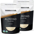 Terrasoul Superfoods Organic Almond Flour, 2 Lbs (Pack of 2) - Fine Texture | Grain-Free | Gluten-Free | Perfect for Keto Baking