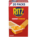 Handi-Snacks RITZ Crackers 'N Cheesy Dip Snack Packs, School Snacks, 20 Snack Packs