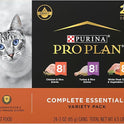 Purina Pro Plan Gravy, High Protein Wet Cat Food Variety Pack, Complete Essentials Chicken and Turkey Favorites - (Pack of 24) 3 oz. Cans