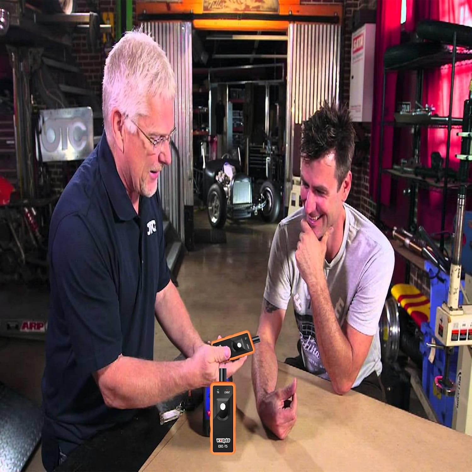 VXDAS TPMS Relearn Tool for GM Tire Sensor TPMS Reset Tool Tire Pressure Monitor system Activation Tool OEC-T5 for GM Buick/Chevy/Cadillac Series Vehicles 2023 Edition