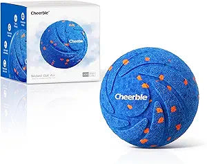 Cheerble Smart Interactive Dog Toy, Wicked Ball AIR, Automatic Moving, Bouncing, and Rotating, E-TPU Material, IPX7 Waterproof Rating, Active Rolling Ball for Puppy, Medium and Large Dogs