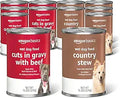Basics Wet Dog Food Variety Pack, Country Stew Flavor and Cuts in Gravy with Beef, Made with Natural Ingredients, 13.2oz Cans (Pack of 12)