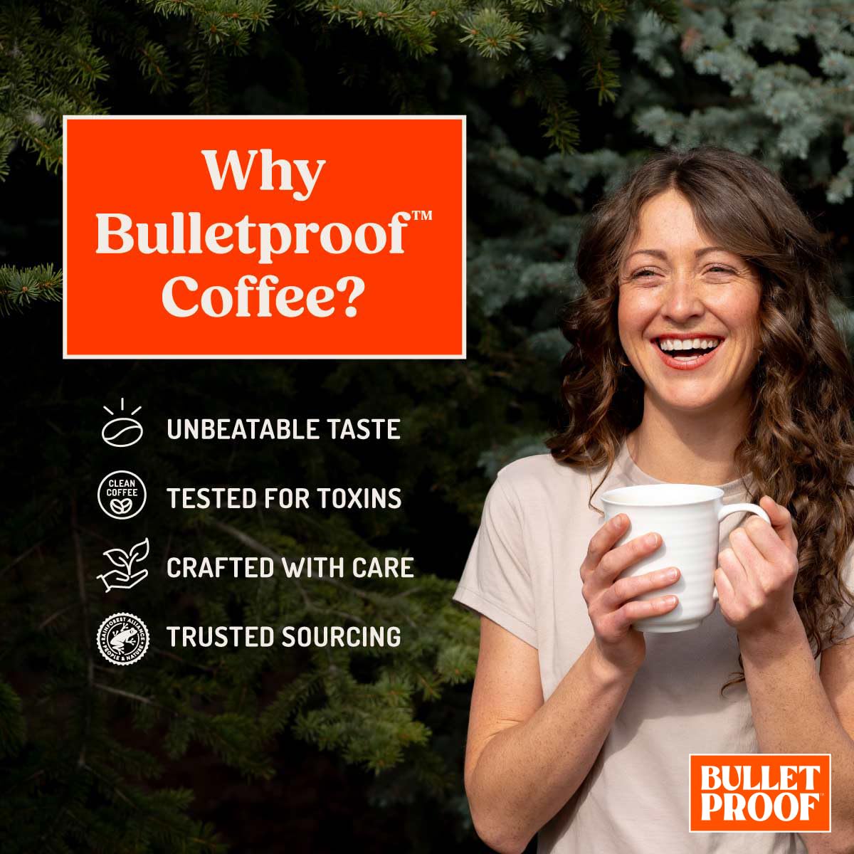 Bulletproof Original Medium Roast Ground Coffee, 12 Ounces, 100% Arabica Coffee, Clean Coffee Tested for Toxins, Packaging May Vary