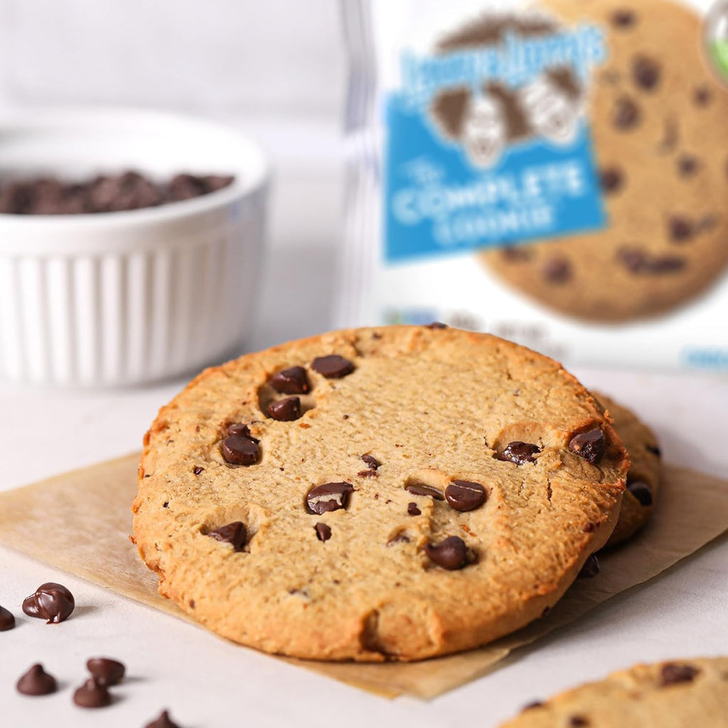 Lenny & Larry's Complete Protein Cookie, [Chocolate Chip], Chewy Soft Baked, 16g Plant Protein, Vegan, Non-GMO, High Fiber, 4 Ounce Cookie (Pack of 12)