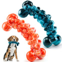 WOWBALA Dog Chew Toys for Aggressive Chewers - 2 Pack Dog Toys for Large Dogs, Tough Teeth Cleaning Chew Toy to Keep Them Busy for Medium & Large Dogs