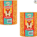 2-Pack of Mr. Bird Flaming Hot Feast Large Wild Bird Seed Cylinder 4 lbs. 3 oz.
