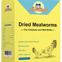 WormsFarm 10lb Dried Mealworms for Wild Birds Chickens Feed for Laying Hens,Ducks,Reptiles