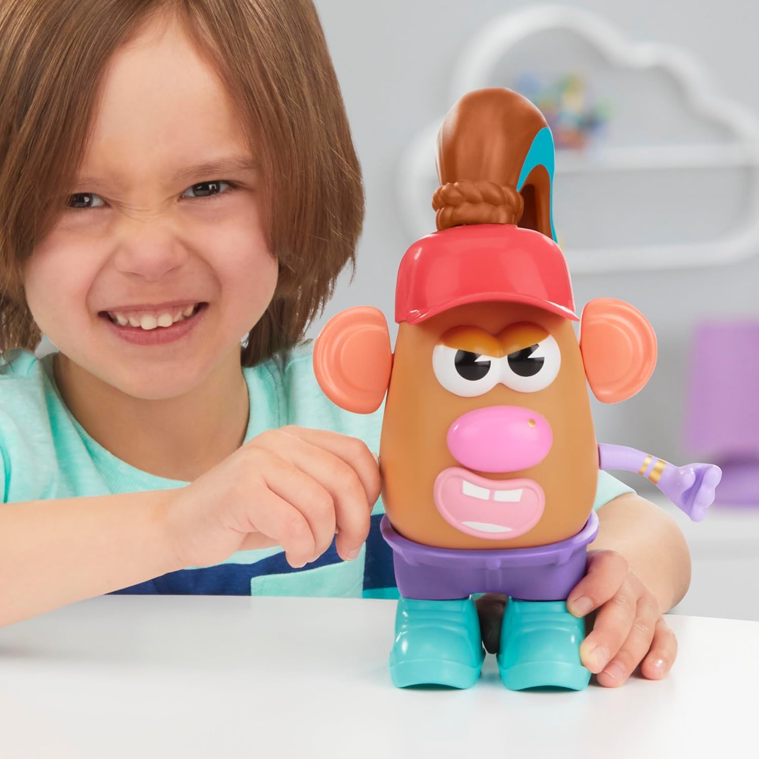 Potato Head Express Yourspud Playset with 1 Potato Body and 32 Accessories, Creative Toddler and Preschool Toys for Boys and Girls 2 Years and Up
