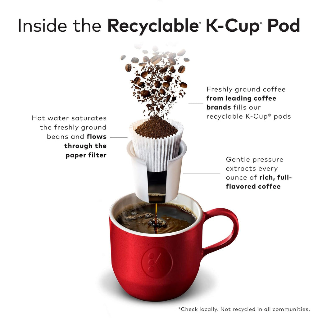 Caribou Coffee Caribou Blend Keurig Single-Serve K-Cup Pod, Medium Roast Coffee, 72 Count