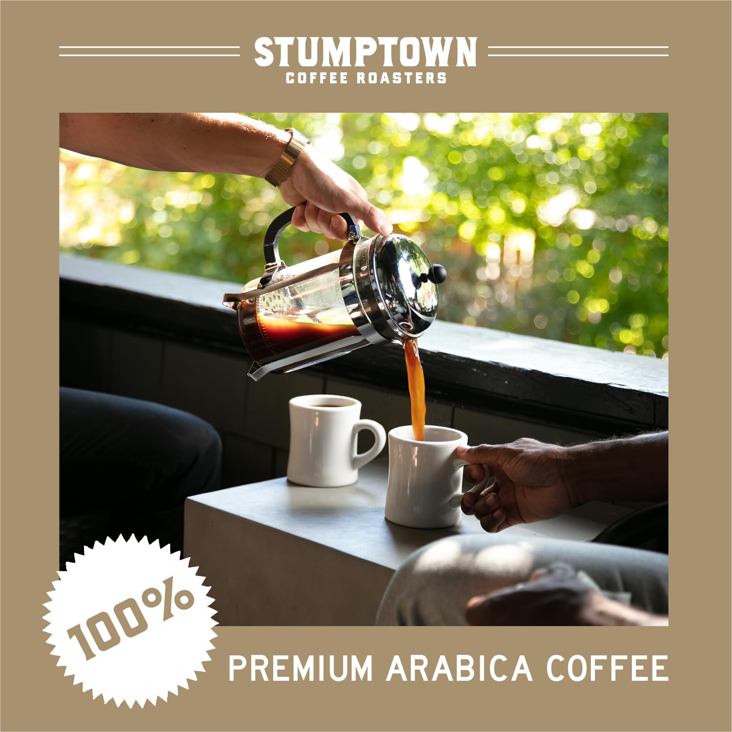 Stumptown Coffee Roasters, Organic Medium Roast Ground Coffee, 100% Arabica Coffee - Holler Mountain 12 Ounce Bag, Flavor Notes of Citrus Zest, Caramel and Hazelnut